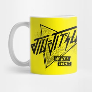 Let's Roll Jiu-Jitsu Never Submit Apparel Mug